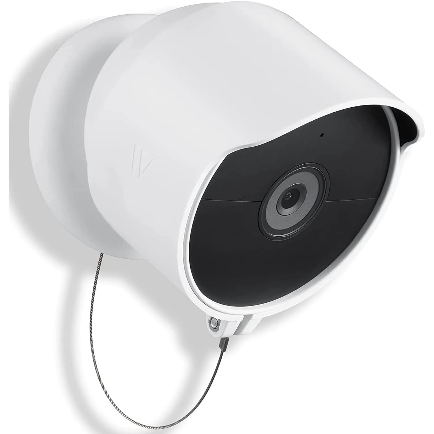 Wasserstein Anti-Theft Mount for Google Nest Cam (Battery) - White | Secure Outdoor Camera Mount - main product image