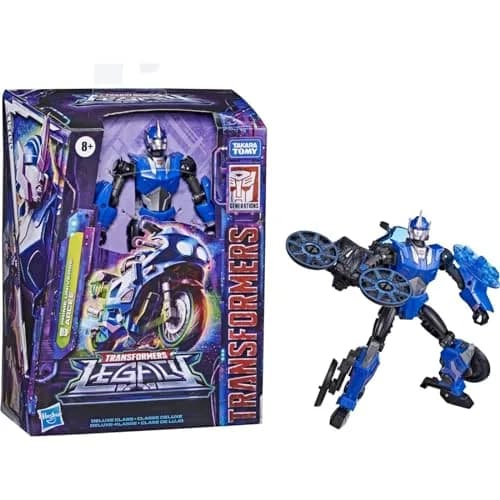 Transformers Toys Generations Legacy Deluxe Prime Universe Arcee Action Figure | 5.5-inch Kids Ages 8+ thumbnail 4