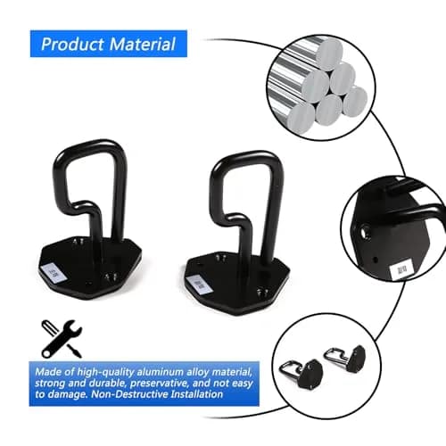 YIWANG Aluminum Alloy Rear Seat Backrest Angle Adjustment Bracket for Land Rover Defender 110 2020-2025 | Direct Bolt-On Installation thumbnail 6
