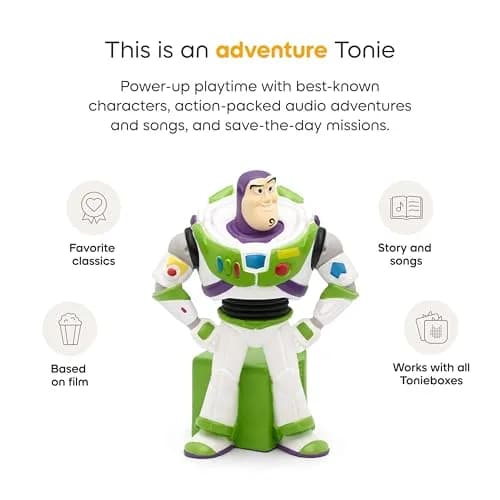 Tonies Buzz Lightyear Audio Toy Figurine from Disney's Toy Story 2 | Educational Storytelling Toy for Kids 4+ thumbnail 4