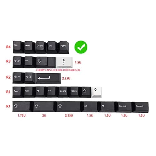 Mirai Past Black Keycap Esc for Mechanical Keyboard | OEM R4 Height, Backlit Compatible (3.5x3.5x2cm) thumbnail 5