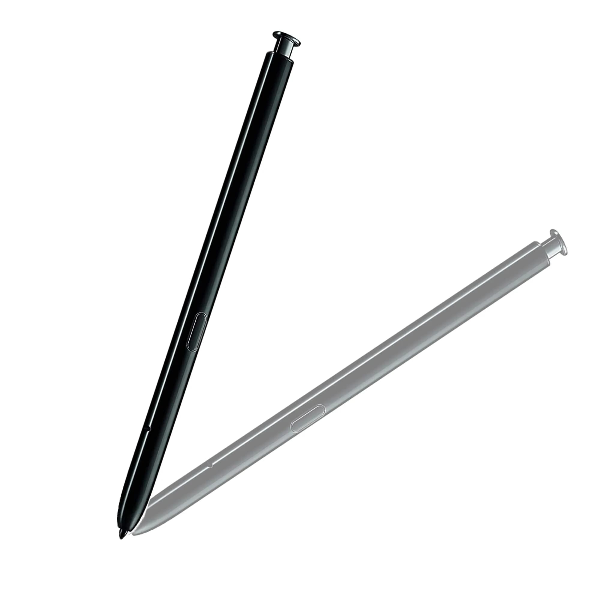 LiXiongBao Note 10 S Pen Replacement Pen for Samsung Galaxy Note 10+ Pen (Blue Silver) | Precise Touch Support — Black