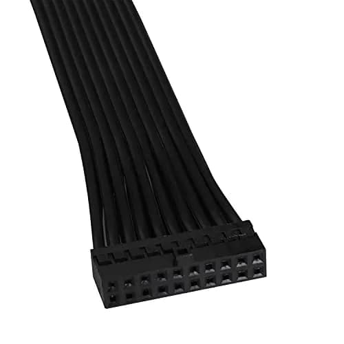 LUORNG USB 3.0 19/20 Pin Male to 20-pin Female Extender Cable 15cm (5.9in) | 5Gbps Data Transfer thumbnail 4