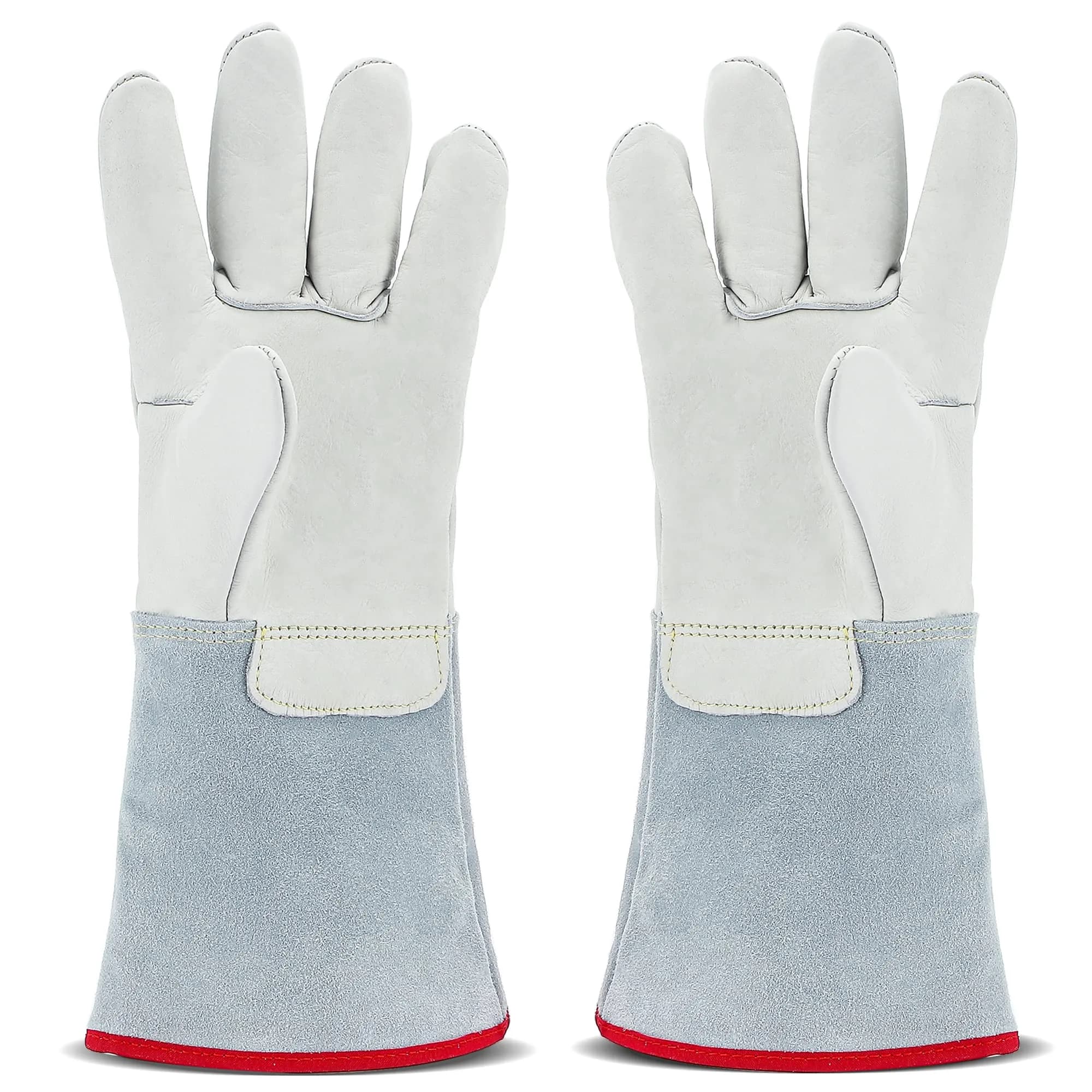 Bonvoisin Cryogenic Gloves 14.2" / 36cm Long | Liquid Nitrogen & Cold Storage Safety - main product image