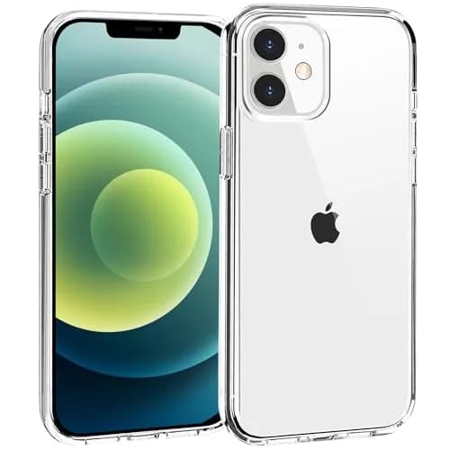 TENOC Clear Case for iPhone 12 & iPhone 12 Pro 6.1 Inch | Shockproof TPU Bumper with Camera Protection thumbnail 2
