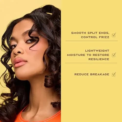 Shea Moisture Jamaican Black Castor Oil Strengthen & Restore Leave-In Conditioner 20 Fl Oz (591ml) | For Damaged Hair, Breakage Control & Frizz thumbnail 6