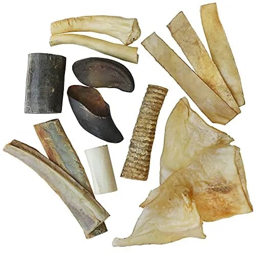 Wild Eats Water Buffalo Prime Bone Assortment Dog Chews 15 Pack | Grain Free, Single-Source Protein, Natural Texture thumbnail 1