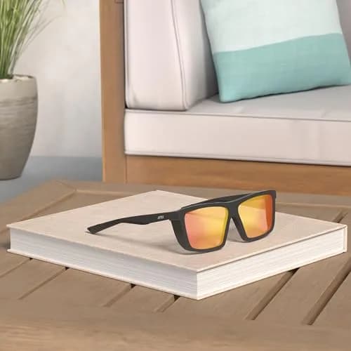 ATTCL Polarized Fishing Sunglasses Men Anti Glare TR90 Wrap Around UV400 | Lightweight, Impact-Resistant thumbnail 2