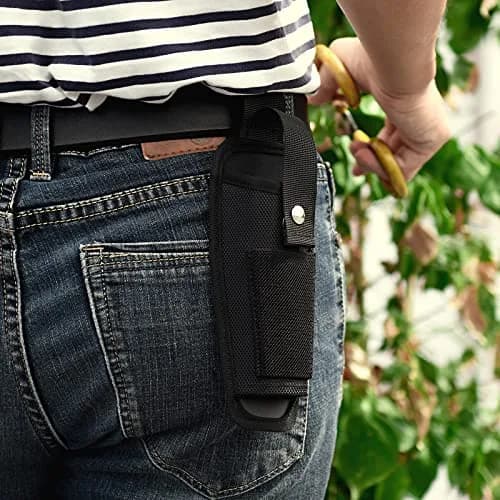 Homakover 2-Pocket Tool Pouch Holder for Pruning Shears & Folding Knife | Fits Tools Up to 8 Inches thumbnail 6