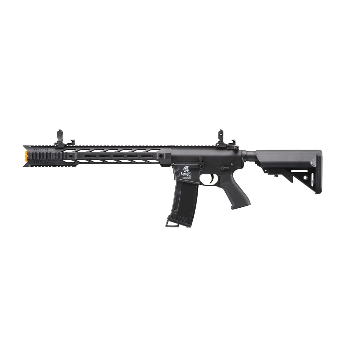 Lancer Tactical Gen 2 Polymer Airsoft M4 Interceptor SPR with 130 Rnd Mid Mag | Lightweight & Durable - main product image