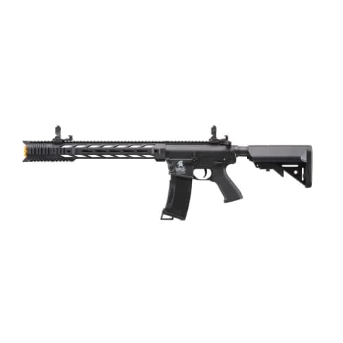 Lancer Tactical Gen 2 Polymer Airsoft M4 Interceptor SPR with 130 Rnd Mid Mag | Lightweight & Durable thumbnail 1