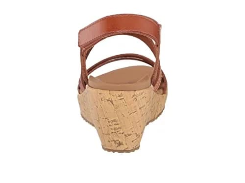 Skechers Women's Cali Beverlee Delicate Glow Wedge Sandals - Luggage, 2.25-inch Heel, 11 M (US) thumbnail 5