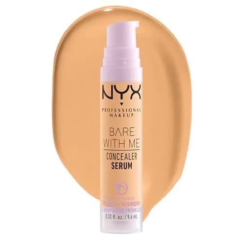 NYX PROFESSIONAL MAKEUP Bare With Me Concealer Serum Golden 9.5ml (0.32 Fl Oz) | 24Hr Hydration & Natural Finish thumbnail 1