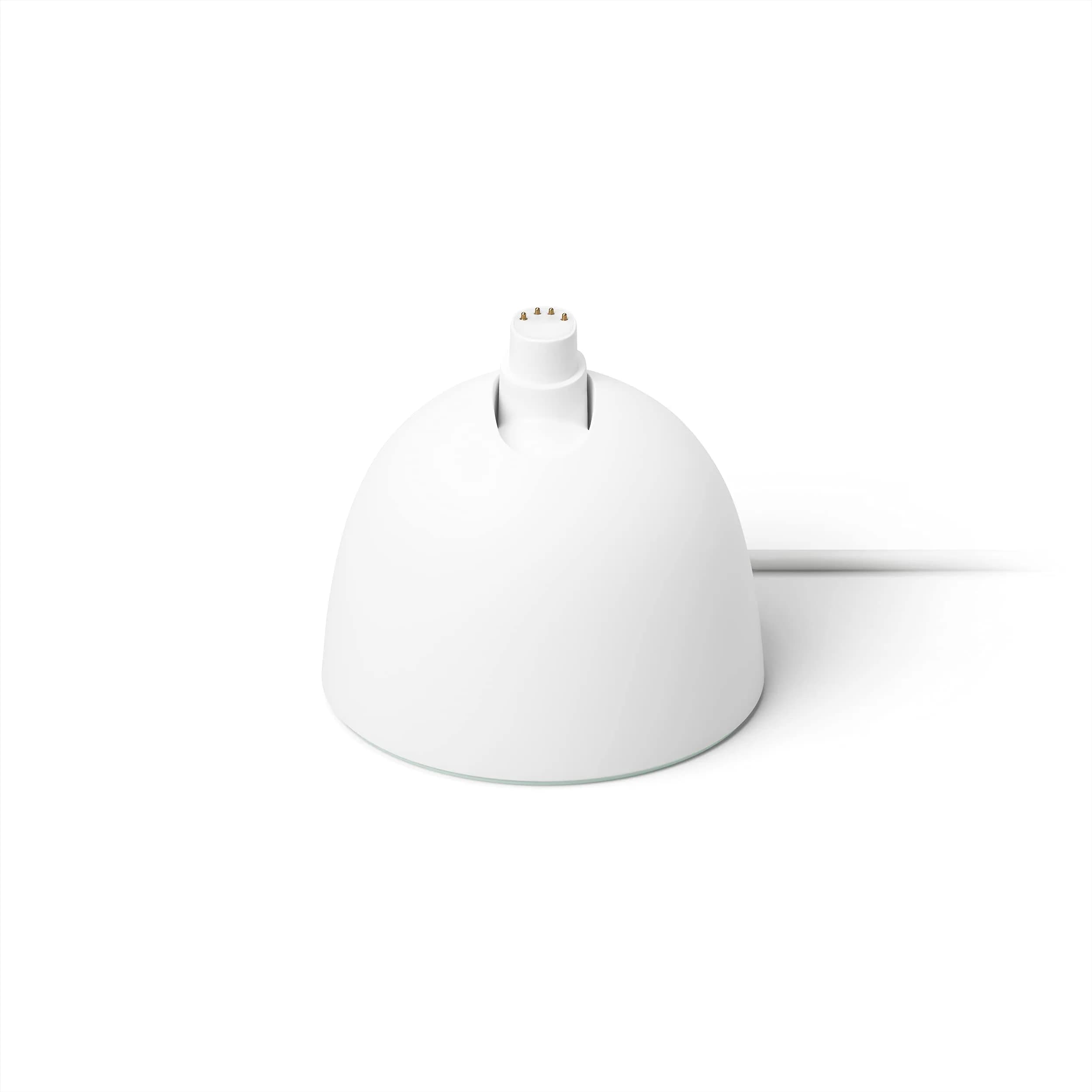 Google Nest Cam Stand - Wired Tabletop Mount for Nest Cam (Battery) - Snow | Secure, Easy Charging - main product image