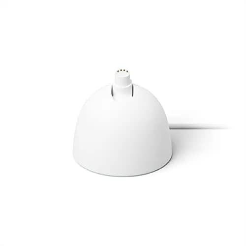 Google Nest Cam Stand - Wired Tabletop Mount for Nest Cam (Battery) - Snow | Secure, Easy Charging thumbnail 1