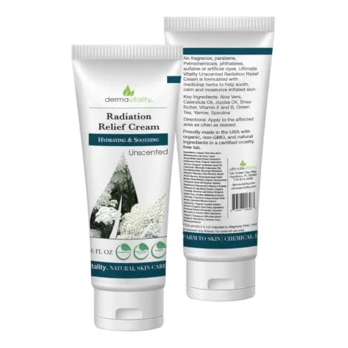 UltimateVitality Radiation Burn Relief Cream 177ml (6 oz) | Natural Calendula Formula for Radiation Patients thumbnail 6
