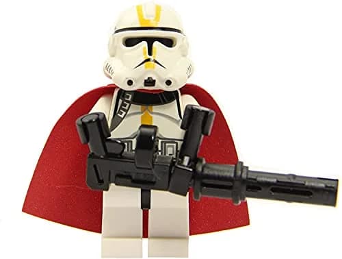 LEGO Star Wars Elite Ep3 Clone Trooper with Cape and Heavy Cannon | ASTM-Tested Toy Figure thumbnail 5