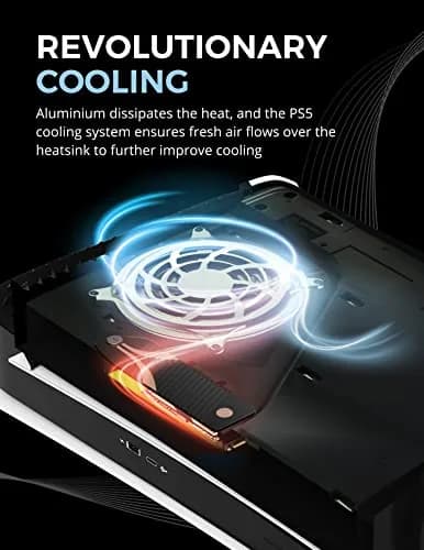 SABRENT M.2 NVMe PS5 Heatsink (SB-PSHS) | High-Performance Cooling for PS5 SSD Expansion thumbnail 4