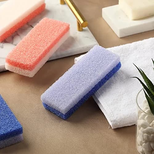 Slick Solutions Natural Pumice Stone Foot Callus Remover, 4 Count | Exfoliates Rough Skin thumbnail 9