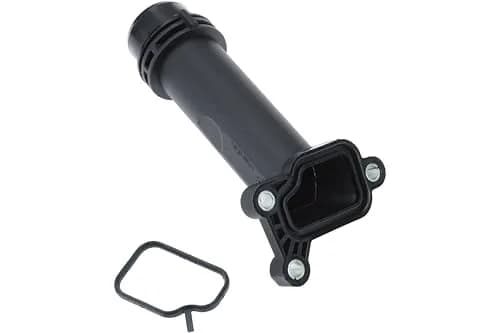 URO Parts 11127810707 Coolant Flange | OE Dimensions, Stainless Steel, Black thumbnail 3