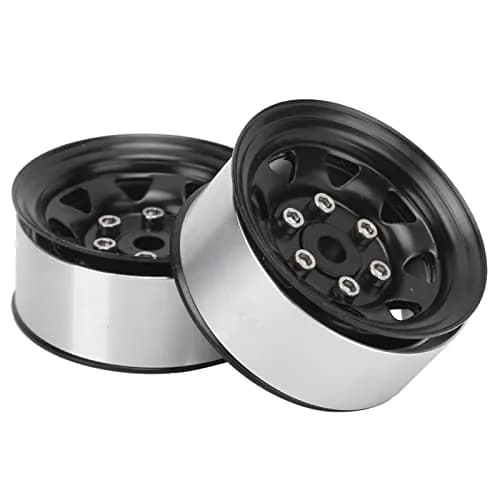 VGEBY Beadlock RC Crawler Rims 1.55 Inch Black | High Performance & Durable thumbnail 6