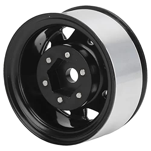 VGEBY Beadlock RC Crawler Rims 1.55 Inch Black | High Performance & Durable thumbnail 7