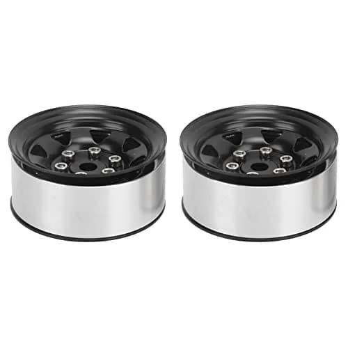 VGEBY Beadlock RC Crawler Rims 1.55 Inch Black | High Performance & Durable thumbnail 9
