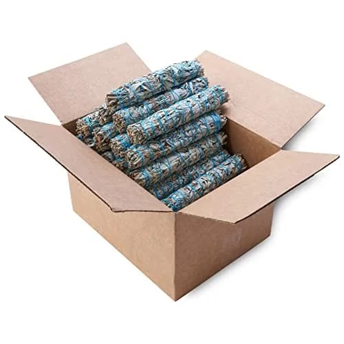 BLUE RIVER SAGE White Sage Smudge Sticks, 9 Inch, 24 Bundles | Sustainably Harvested for Cleansing & Spiritual Rituals thumbnail 5