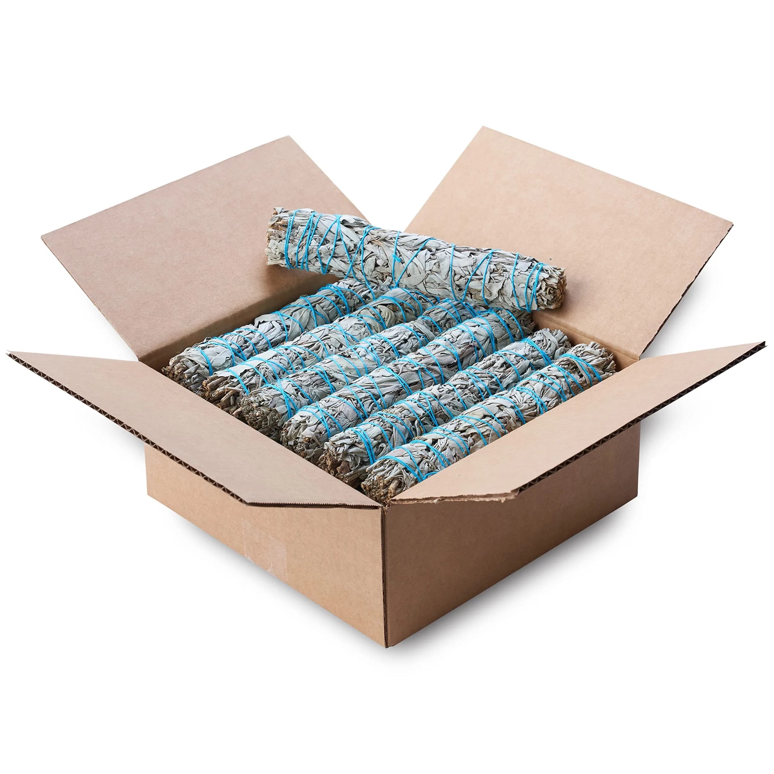 BLUE RIVER SAGE White Sage Smudge Sticks, 9 Inch, 24 Bundles | Sustainably Harvested for Cleansing & Spiritual Rituals - main product image