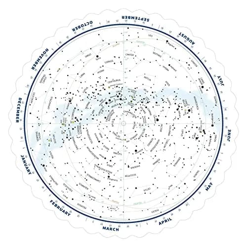 Explore Scientific Double-Sided Multi-Latitude Planisphere Star Map for Astronomy | Northern Hemisphere Sky Guide thumbnail 4