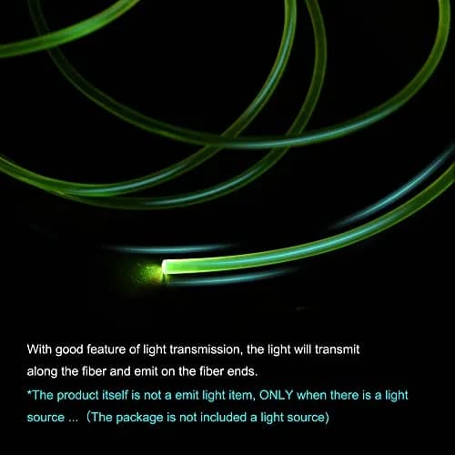 MECCANIXITY PMMA Side Glow Fiber Optic Cable 2.5mm | Bright, Flexible Light Guide for Home & Hotel thumbnail 4