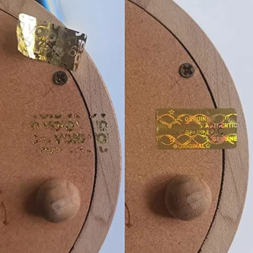 TLK&FBB Gold Hologram Tamper Proof Stickers 180 Count (2cm x 1cm) | Sequential Serial Numbering for Security thumbnail 5