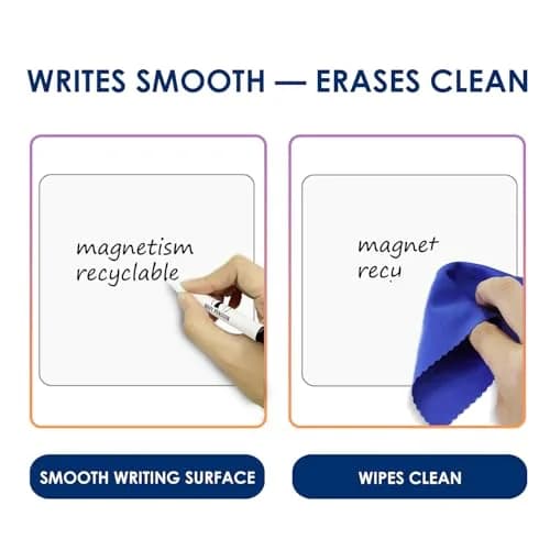 Navy Penguin Dry Erase Magnets 24 Pack 4x4 in | Reusable Magnetic Notes for Whiteboard & Fridge thumbnail 3