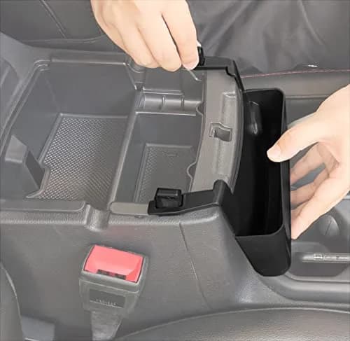 EDBETOS Center Console Hanging Box for Jeep Wrangler JL/JLU 2018-2026 Armrest Tray | Additional Storage for Phones, Cards, Keys thumbnail 1