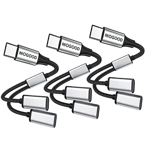 MOGOOD USB C to Dual USB C Y-Cable 10cm (3.9in) | Data Transfer & Low Power Charging thumbnail 1
