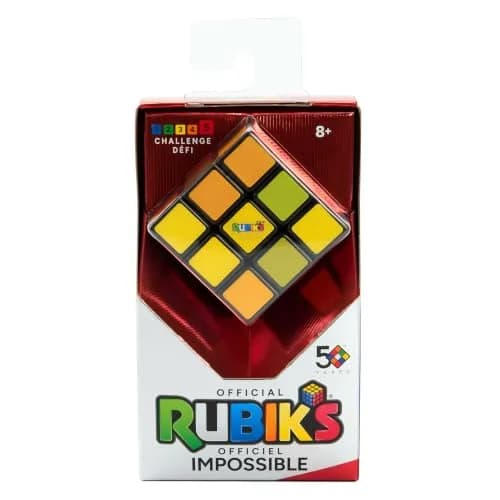 Rubik's - Rubik Cube 3X3 Impossible - Puzzle Game - 3x3 Rubik's Cube of Advanced Difficulty - 1 Color Changing Magic Cube to Challenge the Mind (8+) thumbnail 2