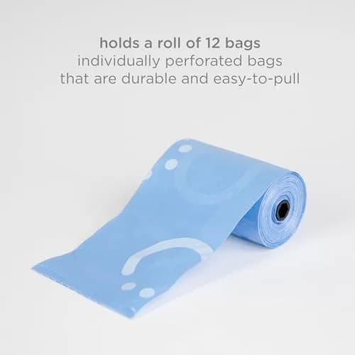 Ubbi Retractable Bag Dispenser for Diaper Bag, Sage | Portable & Stylish Organizer with Lavender Bags thumbnail 5