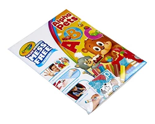 Crayola Color Wonder Alpha Pets Mess Free Coloring Set with 24 Pages & 5 Markers | Toddler Activity for Ages 3+ thumbnail 2
