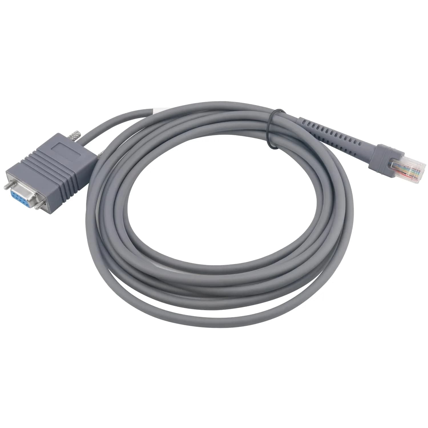VOTTAN Barcode Scanner USB Cable LS2208/A LI2208 LS4278 STB4278 LI4278 USB to RJ45 2m (6.56ft) | Compatible with Symbol Zebra Scanners — Grey