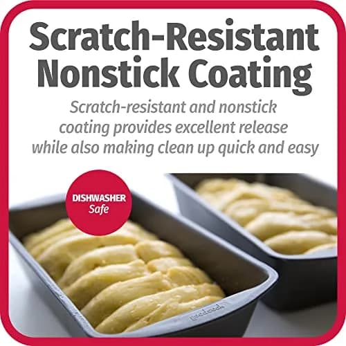 GoodCook Nonstick Loaf Pan 9 x 5-Inch Heavy-Duty Steel Bakeware | Easy-Clean Non-Stick Coating thumbnail 3
