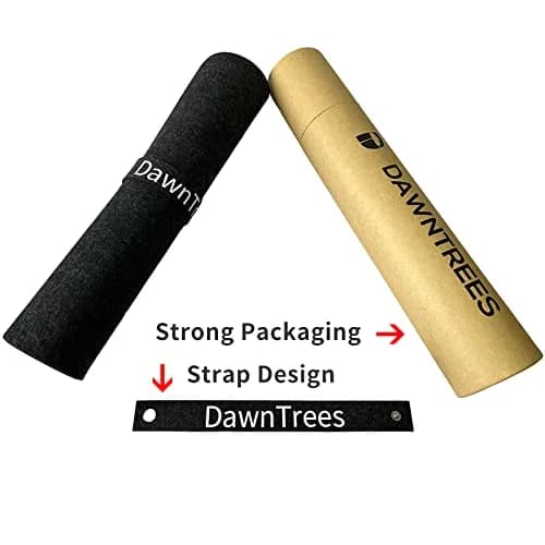 DAWNTREES Non-Slip Felt Desk Mat, 90cm x 40cm (36" x 16") | Protects Desks from Scratches & Spills thumbnail 7