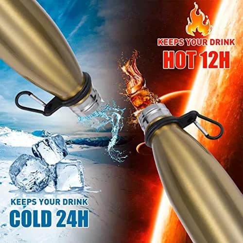 LetPetSet Golden Water Bottle Diversion Safe 532ml (18 Fl Oz) | Hidden Compartment for Valuables thumbnail 5