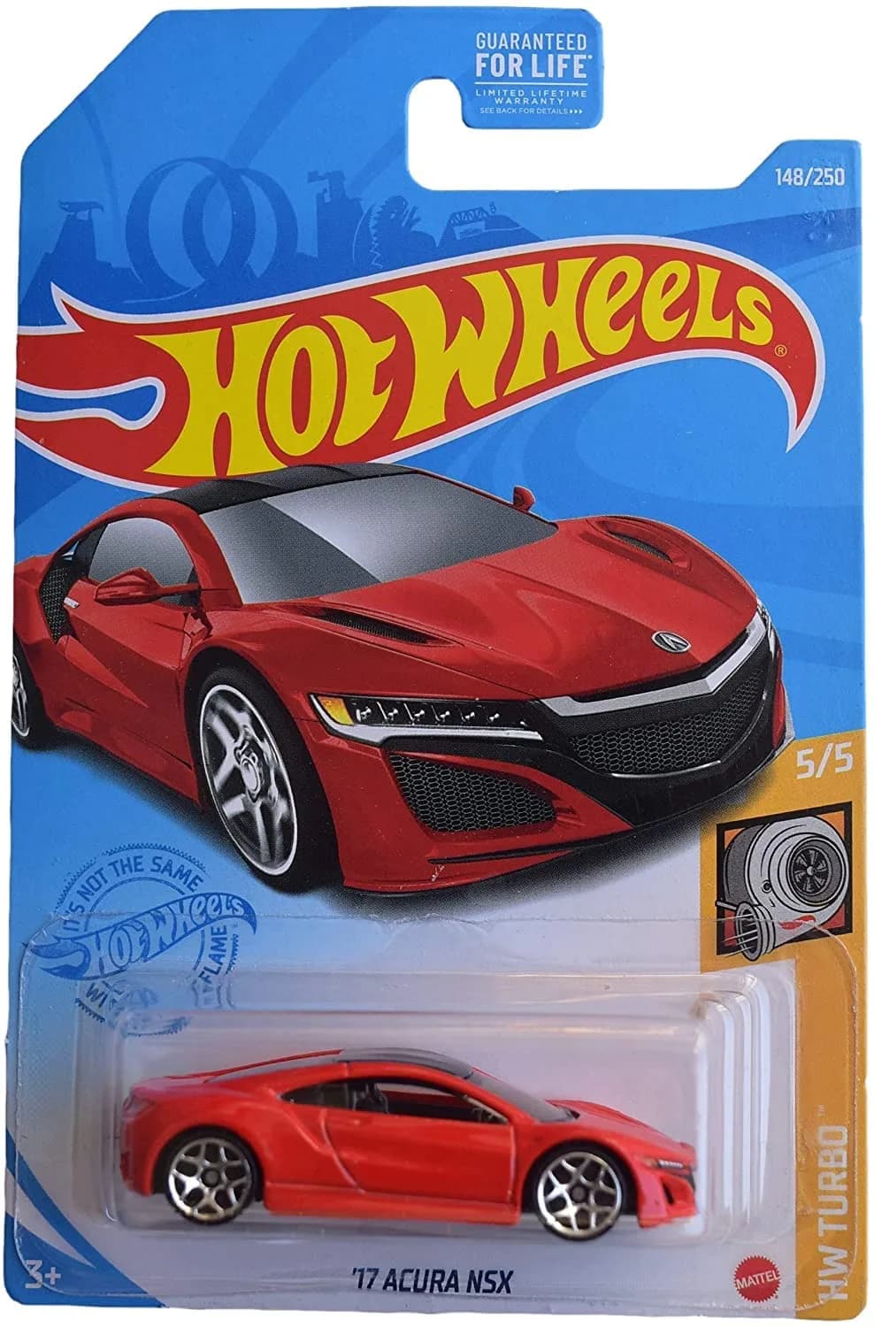 Hot Wheels 1:64 Scale Acura NSX Red Die Cast Car | Compact, Authentic & Portable for Kids - main product image
