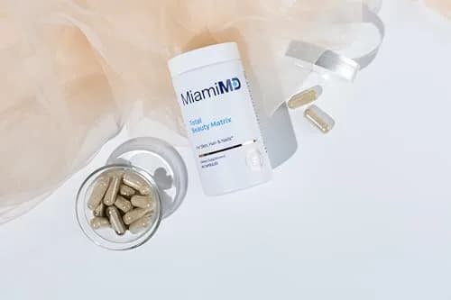 MiamiMD Total Beauty Matrix Collagen Capsules 60 Unflavored | Supports Youthful Skin & Hair thumbnail 5