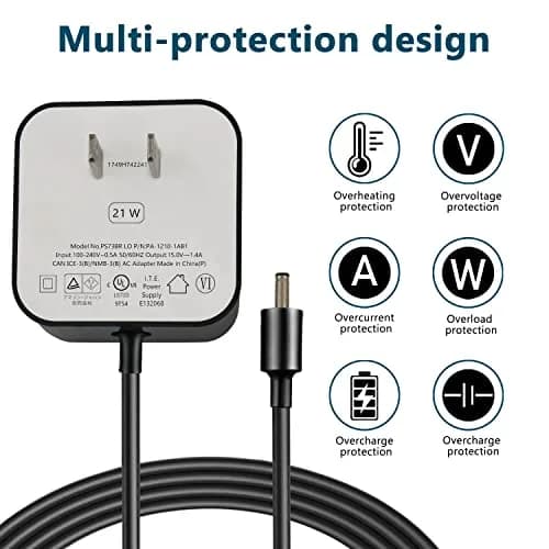 ZTTXL 21W Power Adapter for Echo Devices | 1.8m (5.87ft) AC Power Cord thumbnail 4