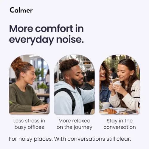 FLARE AUDIO Calmer | Noise Reducing Ear Plugs Alternative | Reusable Silicone, Mint, In-Ear, One Size thumbnail 7