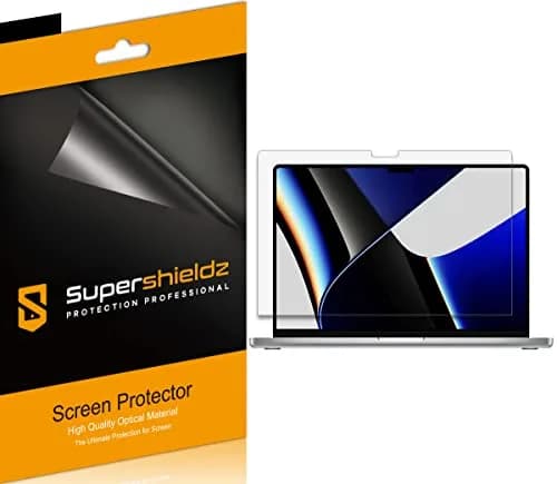 Supershieldz 3 Pack Anti-Glare Matte Screen Protector for MacBook Pro 16 inch (2021-2026) | 16-inch Screen Protector thumbnail 1