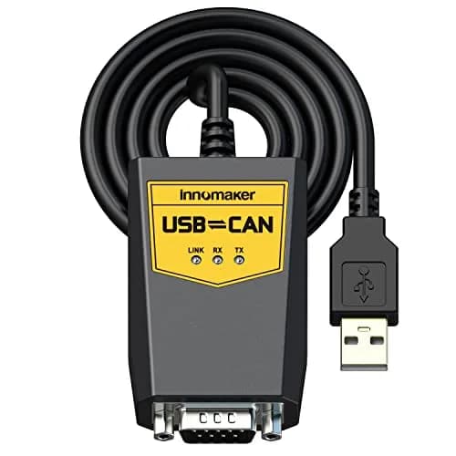 innomaker USB to CAN Converter Cable for Raspberry Pi5/4/Pi3B+/Pi3/Zero(W)/Jetson Nano/Tinker Board | Support Windows Linux Mac OS Android Venus OS thumbnail 1