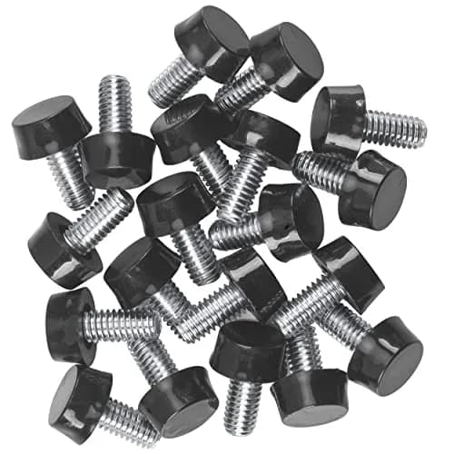 EZALOR 5/16"-18 UNC Thread Adjustable Furniture Levelers Screw 20 Pcs | Floor-Friendly Non-Skid Base thumbnail 1