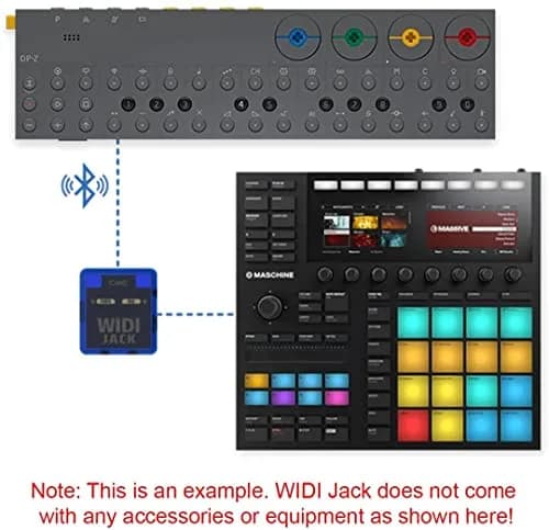 CME WIDI Jack Premium Bluetooth MIDI Adapter with DIN-5 Cables | Ultra Low Latency 3ms thumbnail 9